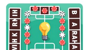 Схематичная иллюстрация механизмов расчета вероятностей в игре Craps Online от агента Dua Puluh Tiga Perak