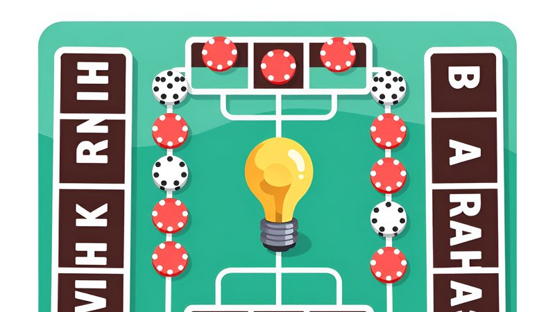 Схематичная иллюстрация механизмов расчета вероятностей в игре Craps Online от агента Dua Puluh Tiga Perak